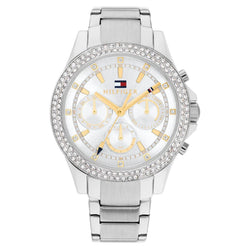 Tommy Hilfiger Silver Steel Multi-function Women's Watch - 1782677