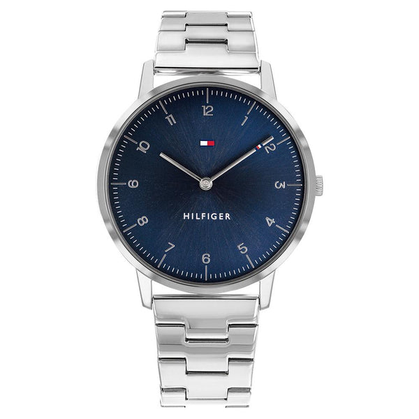 Tommy Hilfiger Silver Steel Men's Slim Watch - 1791581