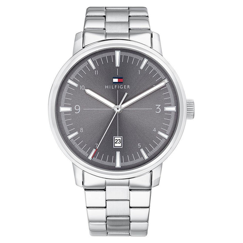 Tommy Hilfiger Essentials Silver Steel Men's Watch - 1791752