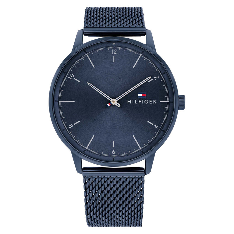 Tommy Hilfiger Steel Mesh Blue Dial Men's Watch - 1791841