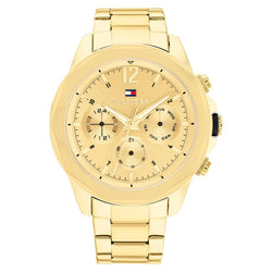 Tommy Hilfiger Gold Steel Multi-function Men's Watch - 1792060