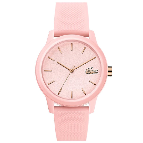 Lacoste The 12.12 Pink Silicone Women's Watch - 2001065