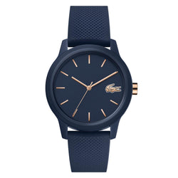 Lacoste 12.12 Ladies Blue Silicone Women's Watch - 2001067