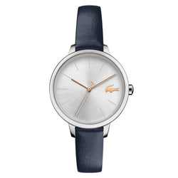 Lacoste Cannes Blue Leather Women's Watch - 2001100