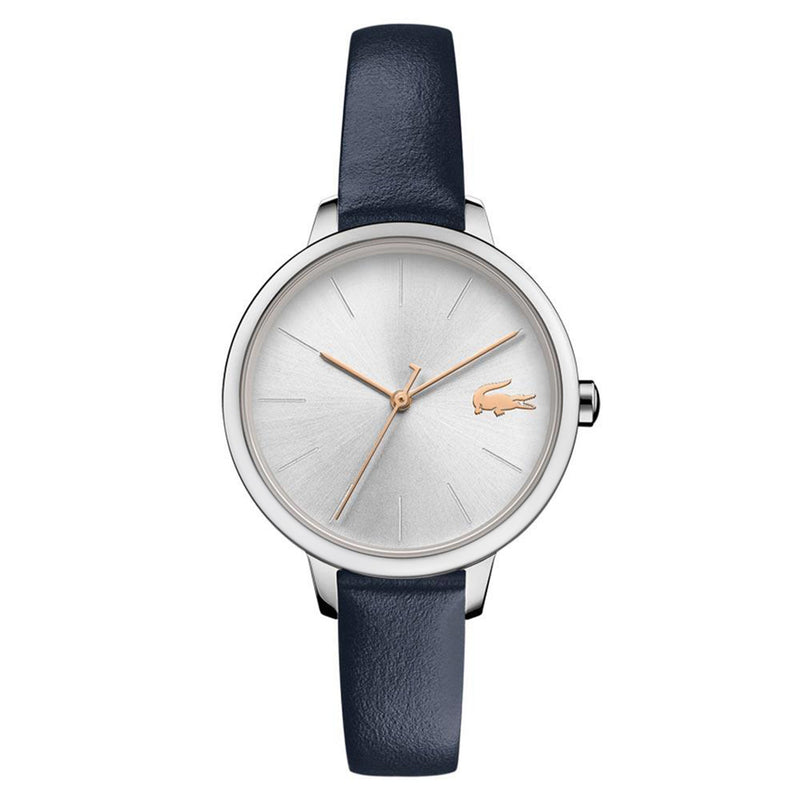 Lacoste Cannes Blue Leather Women's Watch - 2001100