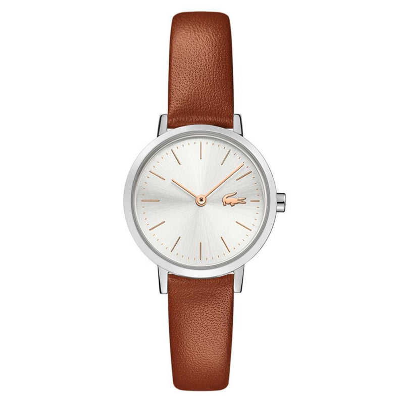 Lacoste Moon Brown Leather Women's Watch - 2001118