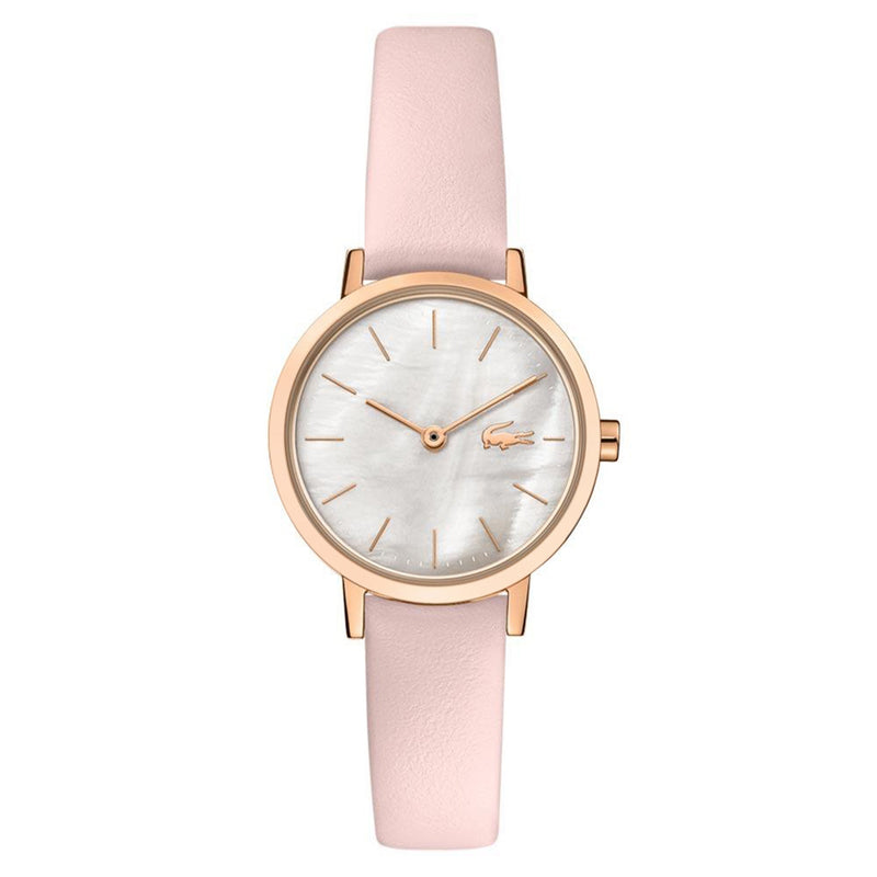 Lacoste Moon Pink Leather Women's Watch - 2001120