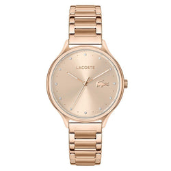 Lacoste Constance Carnation Gold Steel Women's Watch - 2001163