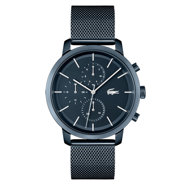 Lacoste Replay Dark Blue Mesh Men's Multi-function Watch - 2011196
