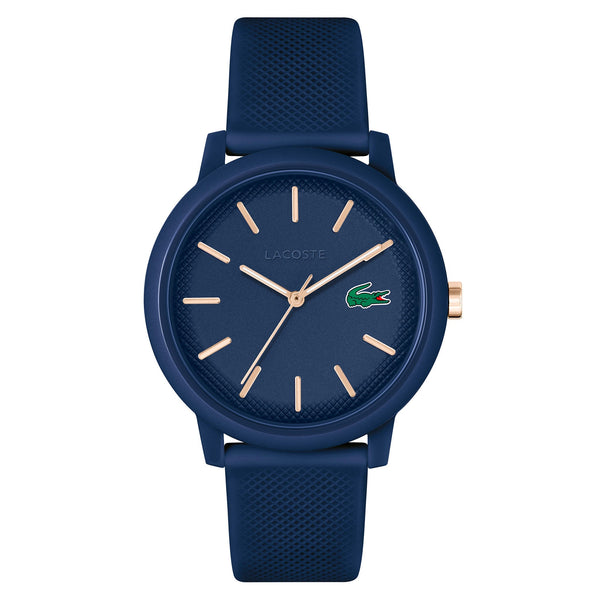 Lacoste 12.12 Blue Silicone Men's Watch - 2011234