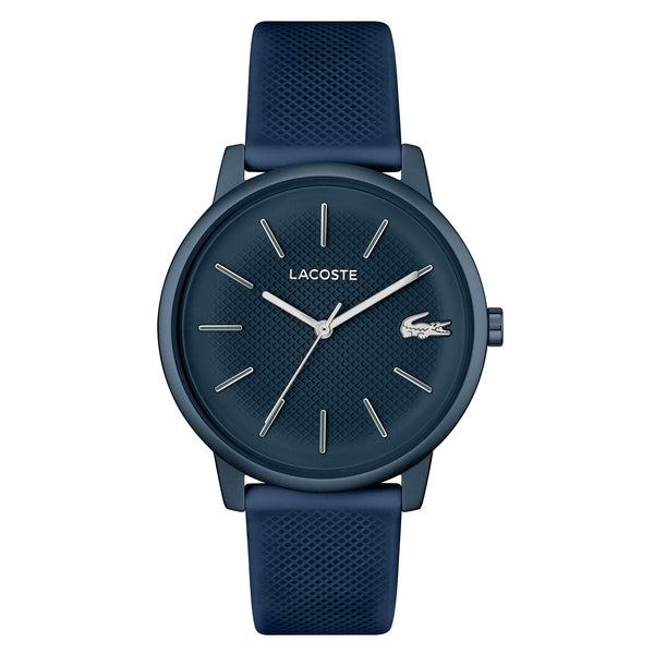 Lacoste 12.12 Blue Silicone Men's Watch - 2011241