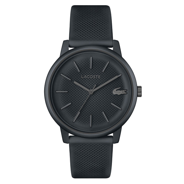 Lacoste 12.12 Grey Silicone Dial Men's Watch - 2011242