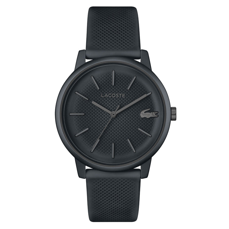 Lacoste 12.12 Grey Silicone Dial Men's Watch - 2011242