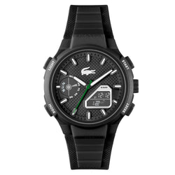 Lacoste Black Silicone Men's Digital-Analogue Watch - 2011365