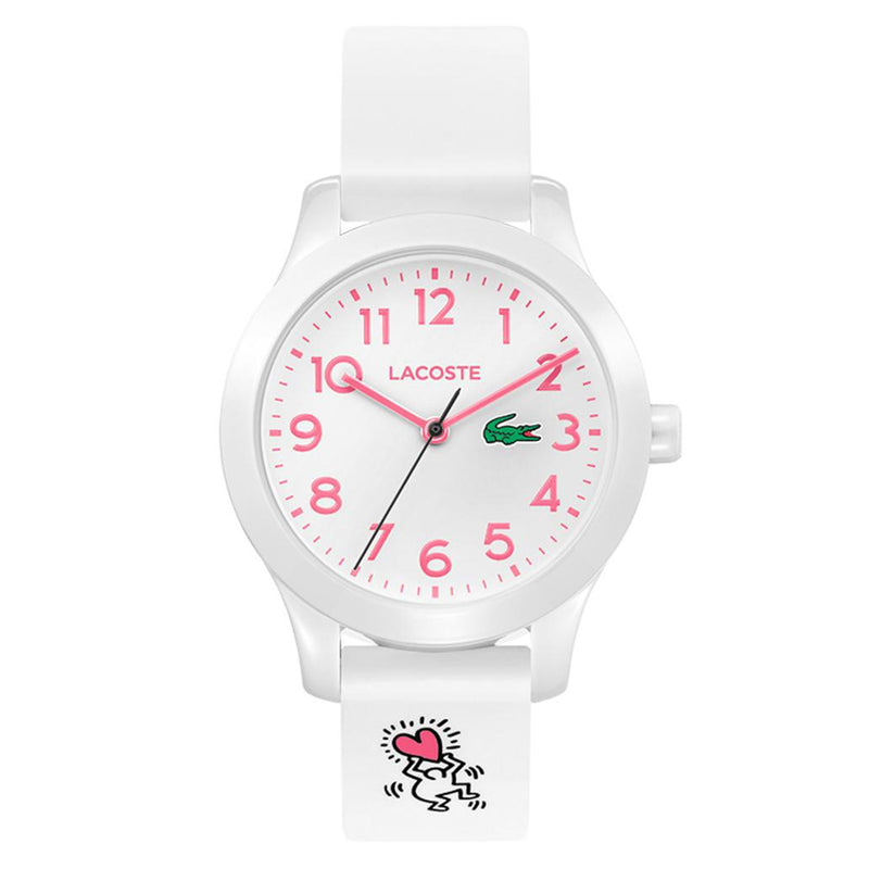 Lacoste 12.12 White Silicone Kids Watch - 2030016