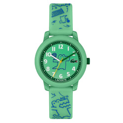 Lacoste 12.12 Green Silicone Kids Watch - 2030057