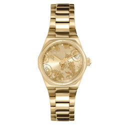 Olivia Burton Gold Steel Light Gold Dial Women's Watch - 24000109