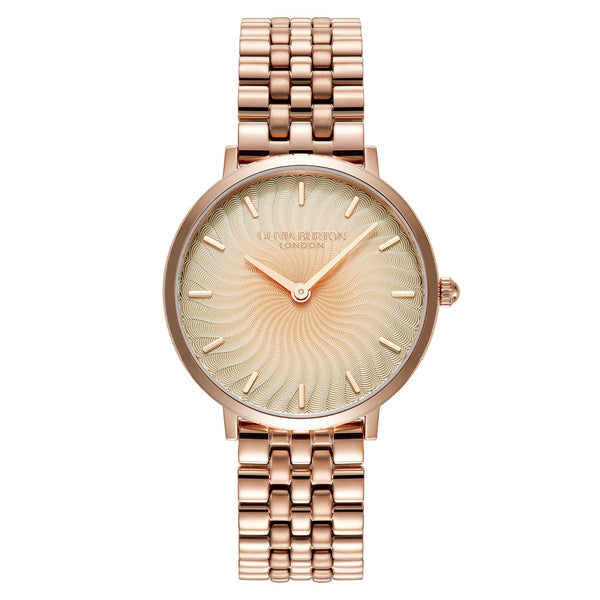 Olivia Burton Rose Gold Steel Light Rose Gold Dial Women's Watch - 24000139