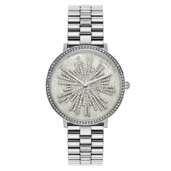 Olivia Burton Stainless Steel Light Grey Dial Women's Watch - 24000187