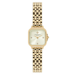 Olivia Burton Gold Steel Ivory Dial Women's Watch - 24000257