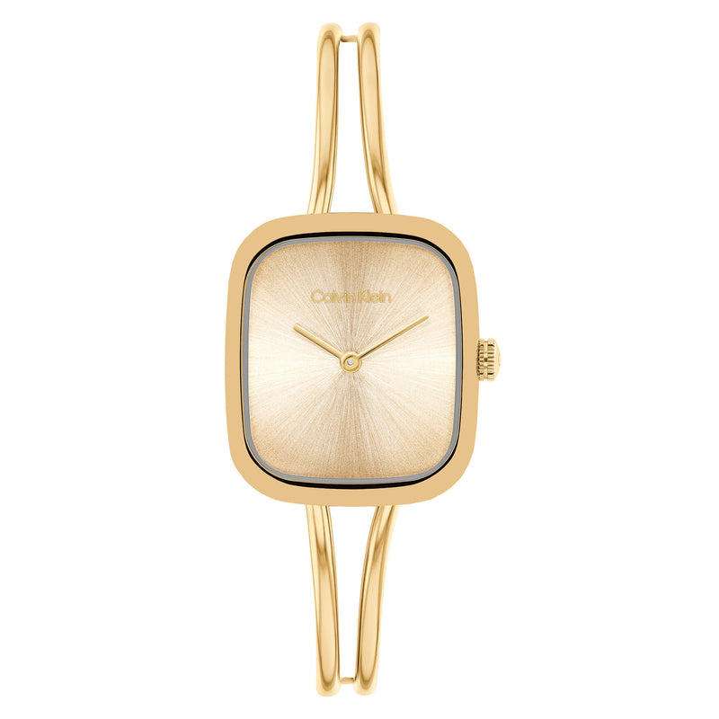 Calvin Klein Gold Steel Women's Watch - 25100132