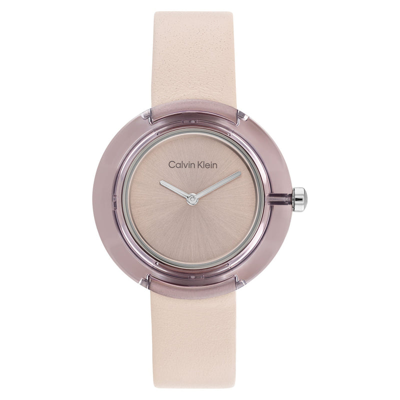 Calvin Klein Blush Leather Women's Watch - 25200021