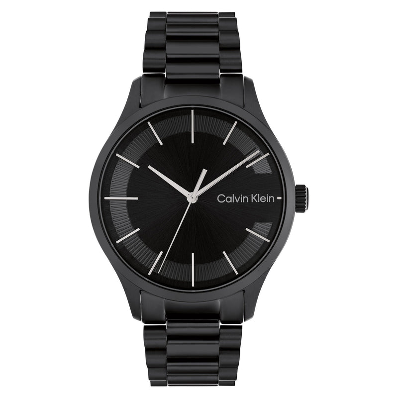 Calvin Klein Black Stainless Steel Unisex Watch - 25200040