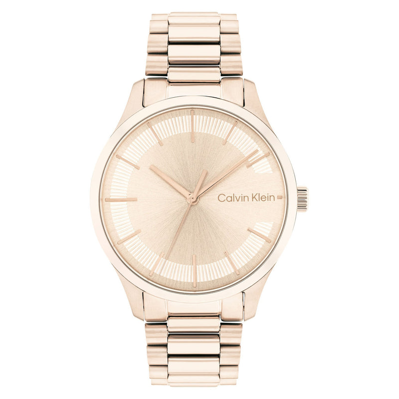 Calvin Klein Carnation Gold Steel Unisex Watch - 25200042