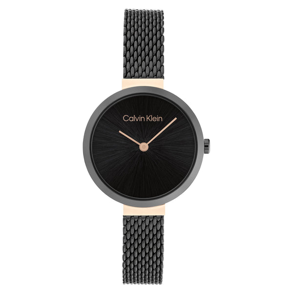 Calvin Klein Black Mesh Women's Watch - 25200084