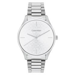 Calvin Klein Stainless Steel Silver Dial Unisex Watch - 25200168