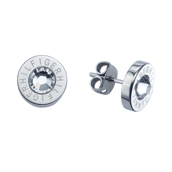 Tommy Hilfiger Jewellery Stainless Steel with Crystals Stud Earrings - 2700259