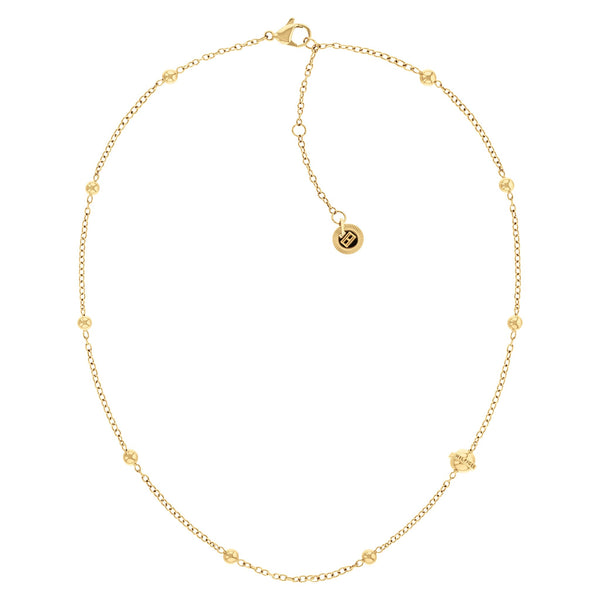 Tommy Hilfiger Jewellery Gold Steel Women's Chain Necklace - 2780817