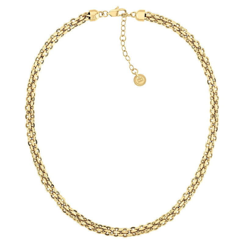 Tommy Hilfiger Jewellery Gold Steel Women's Chain Necklace - 2780840