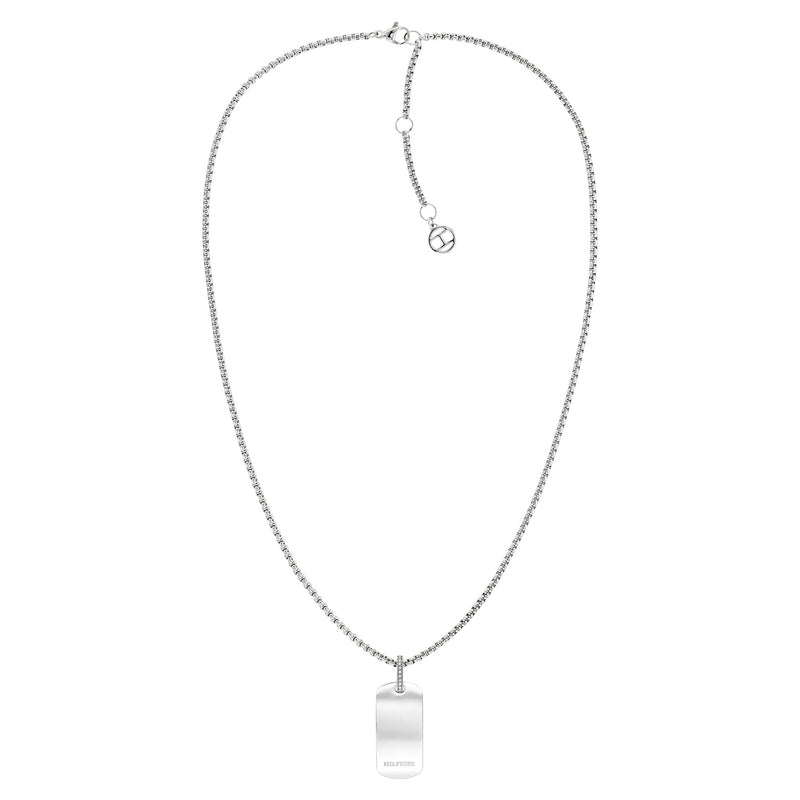 Tommy Hilfiger Jewellery Stainless Steel & Crystals Women's Pendant Necklace - 2780861