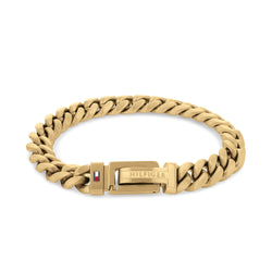 Tommy Hilfiger Jewellery Gold Steel Men's Chain Bracelet - 2790434