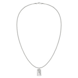 Tommy Hilfiger Jewellery Stainless Steel Men's Pendant With Chain - 2790564