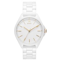 MVMT Coronada White Ceramic Women's Slim Watch - 28000119D