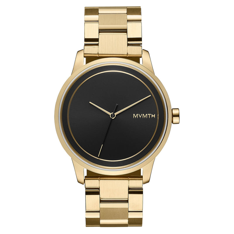 MVMT Profile Gold Steel Black Dial Unisex Watch - 28000182D