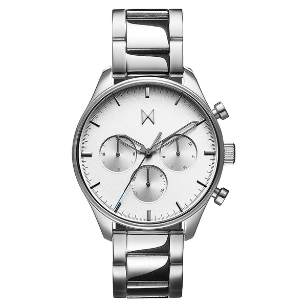 MVMT Stainless Steel Light Grey Dial Multi-function Men's Watch - 28000230D