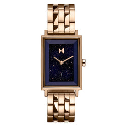 MVMT Pale Rose Gold Steel Purple Dial Women's Watch - 28000335D