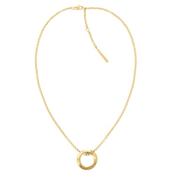 Calvin Klein Jewellery Gold Steel Women's Pendant Necklace - 35000307