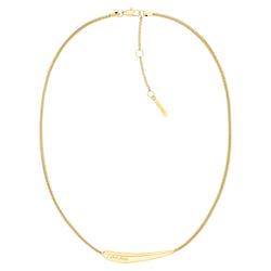 Calvin Klein Jewellery Gold Steel Women's Pendant Necklace - 35000339