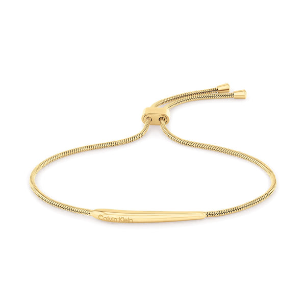 Calvin Klein Jewellery Gold Steel Women's Chain Bracelet - 35000342