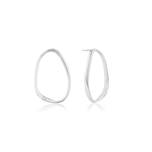 Calvin Klein Jewellery Stainless Steel Women's Hoop Earrings - 35000450