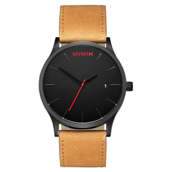 MVMT Classic Tan Leather Men's Watch - DL2135L351