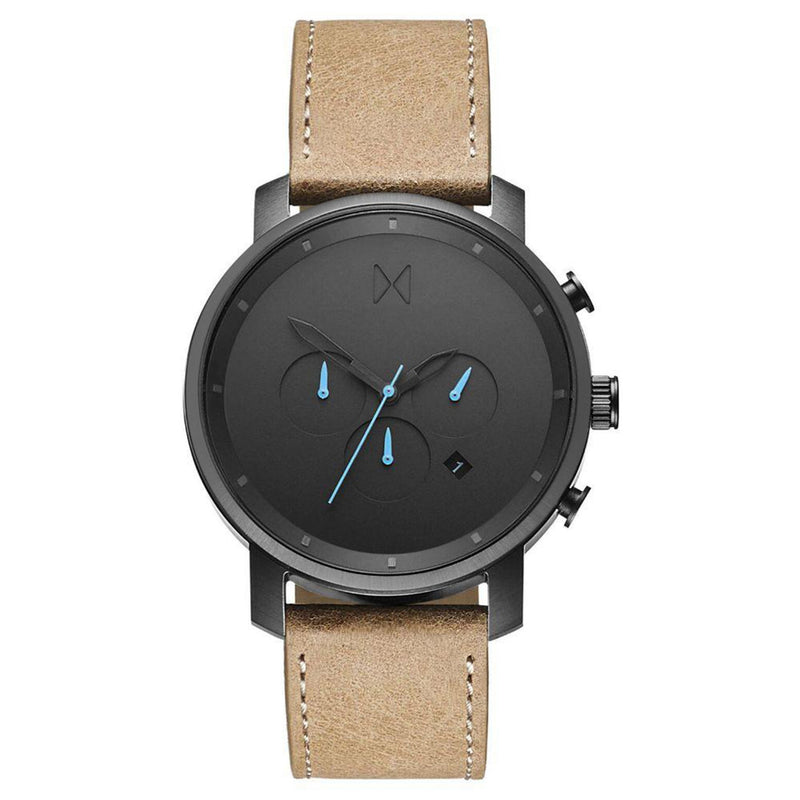 MVMT Chrono Sandstone Leather Men's Watch - DMC01GML