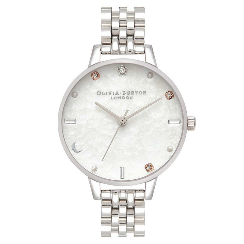 Olivia Burton Celestial Silver Steel Women's Watch - OB16GD30