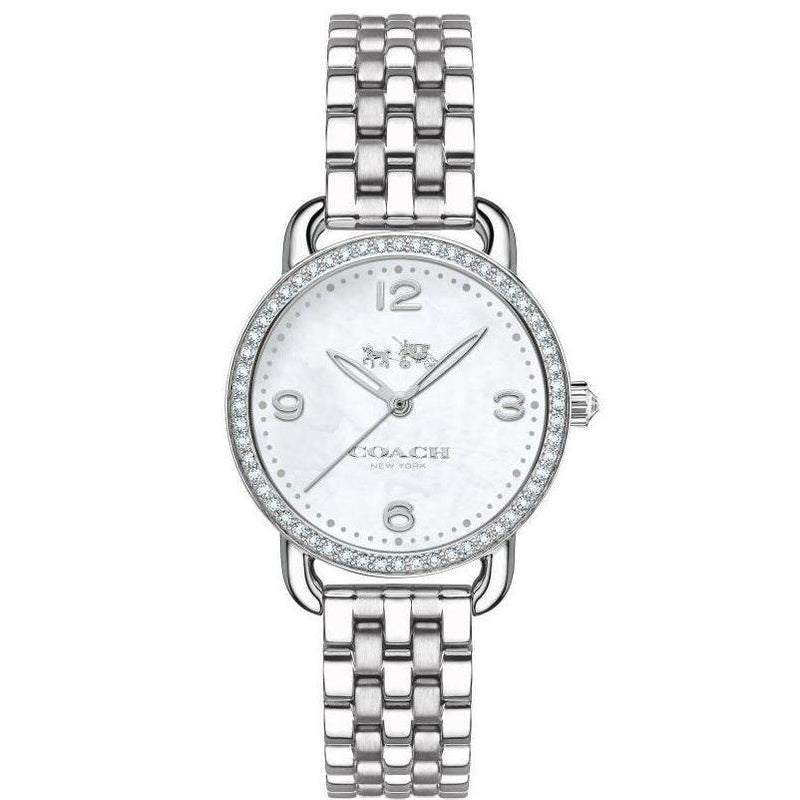 Coach Delancey Ladies Silver Watch - 14502477