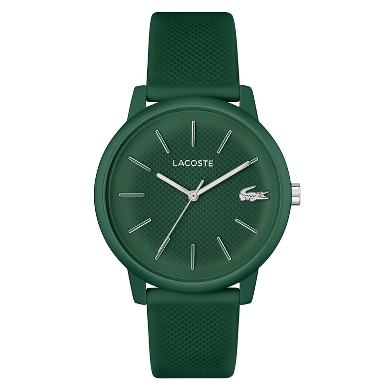 Lacoste 12.12 Green Silicone Men's Watch - 2011238