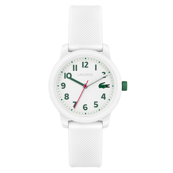 Lacoste 12.12 White Silicone Kids Watch - 2030039